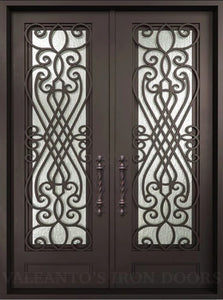 What are the disadvantages of fibreglass front doors?