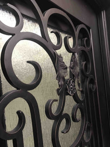 Ornamental iron scroll