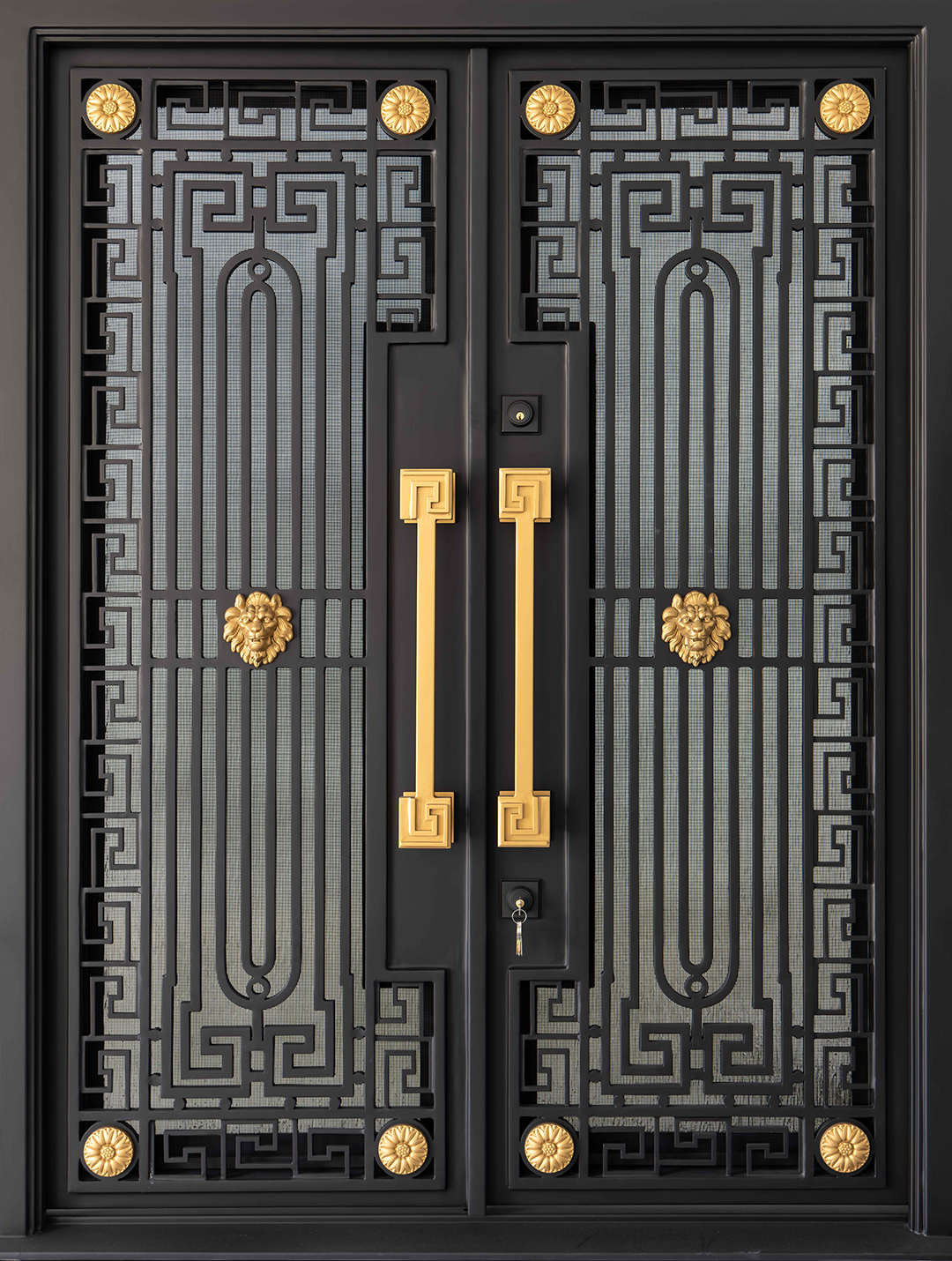 Valeanto's Iron Door  - Model Lion - Front Door