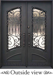  Model 205 | Iron Front Doors | Valeanto's Iron Door