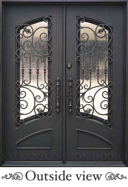  Model 205 | Iron Front Doors | Valeanto's Iron Door