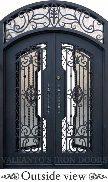  Model 2105 | Iron Single Door Design | Valeanto's Iron Doors