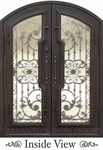 Model 263 Arched |  Front Doors | Valeanto's Iron Door